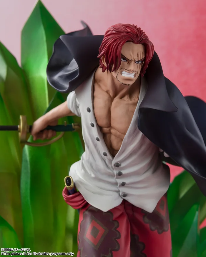 Bandai Figuarts Zero One Piece Shanks And Uta: One Piece Film: Red Ver. - Image 8