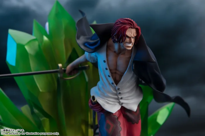 Bandai Figuarts Zero One Piece Shanks And Uta: One Piece Film: Red Ver. - Image 12