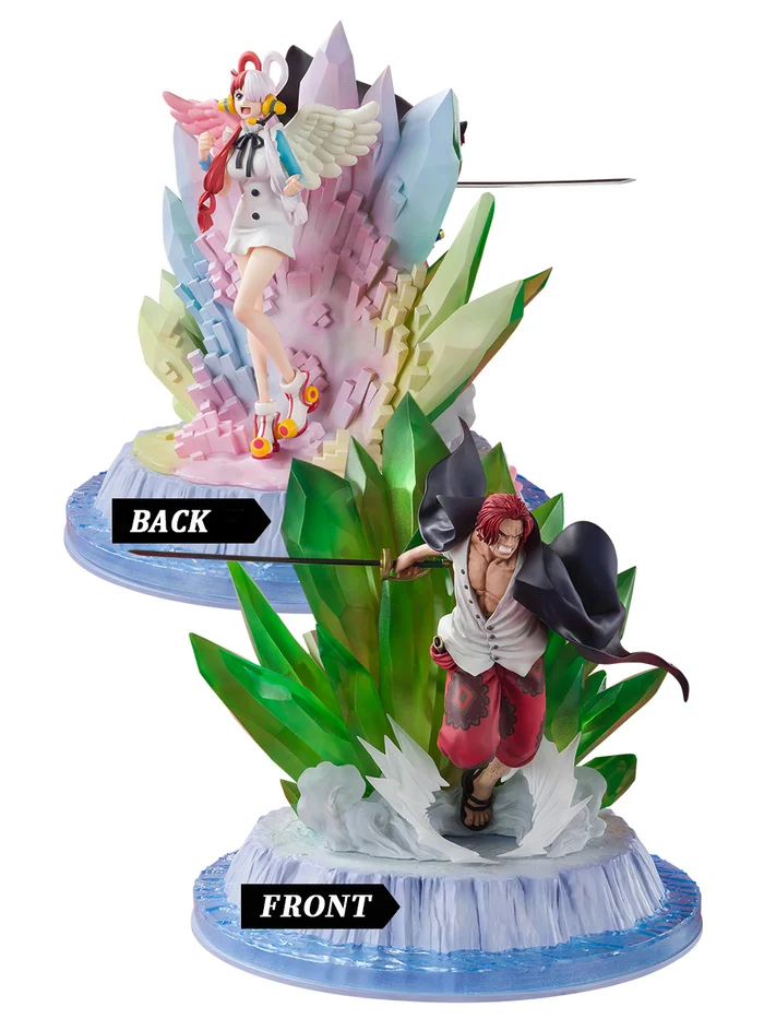 Bandai Figuarts Zero One Piece Shanks And Uta: One Piece Film: Red Ver. - Image 15