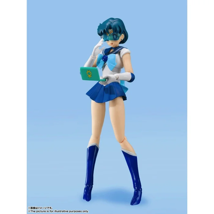 Bandai S.H.Figuarts Pretty Guardian Sailor Moon Sailor Mercury: Animation Color Edition - Image 2