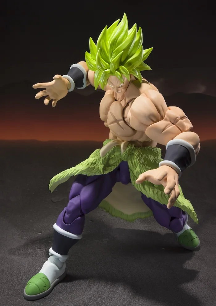 Bandai S.H.Figuarts Dragon Ball Super: Broly Super Saiyan Broly Full Power (Re-run) - Image 4