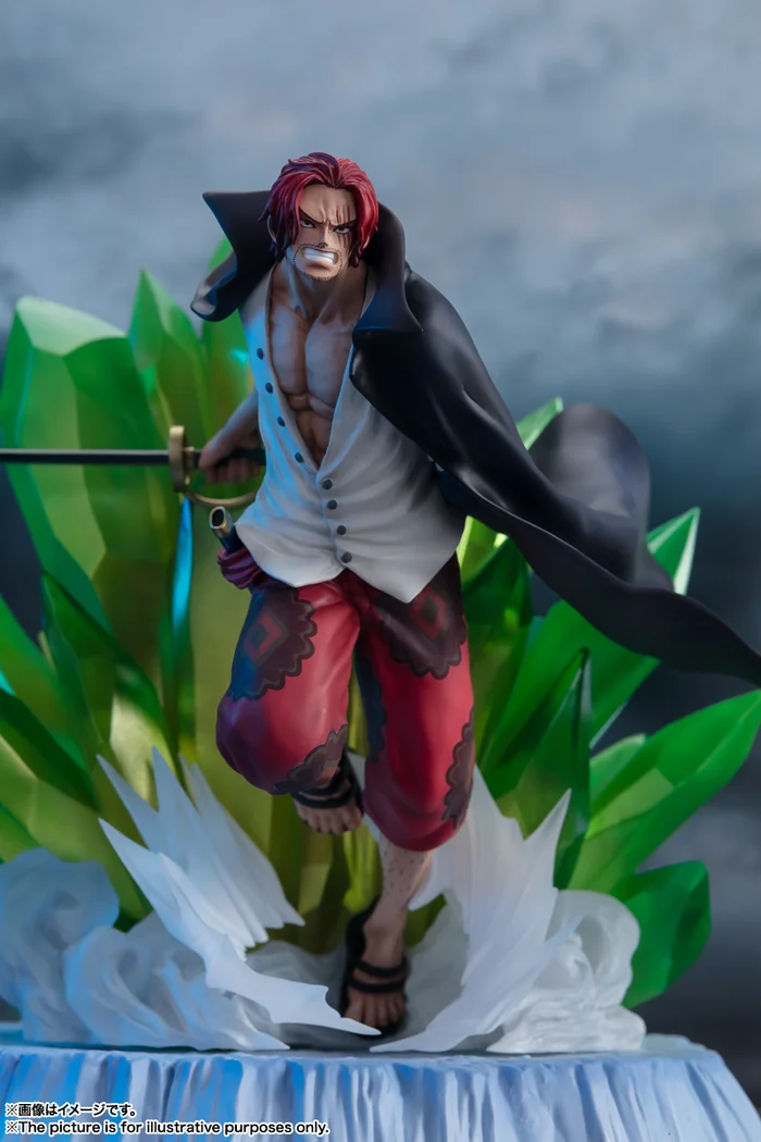 Bandai Figuarts Zero One Piece Shanks And Uta: One Piece Film: Red Ver. - Image 11