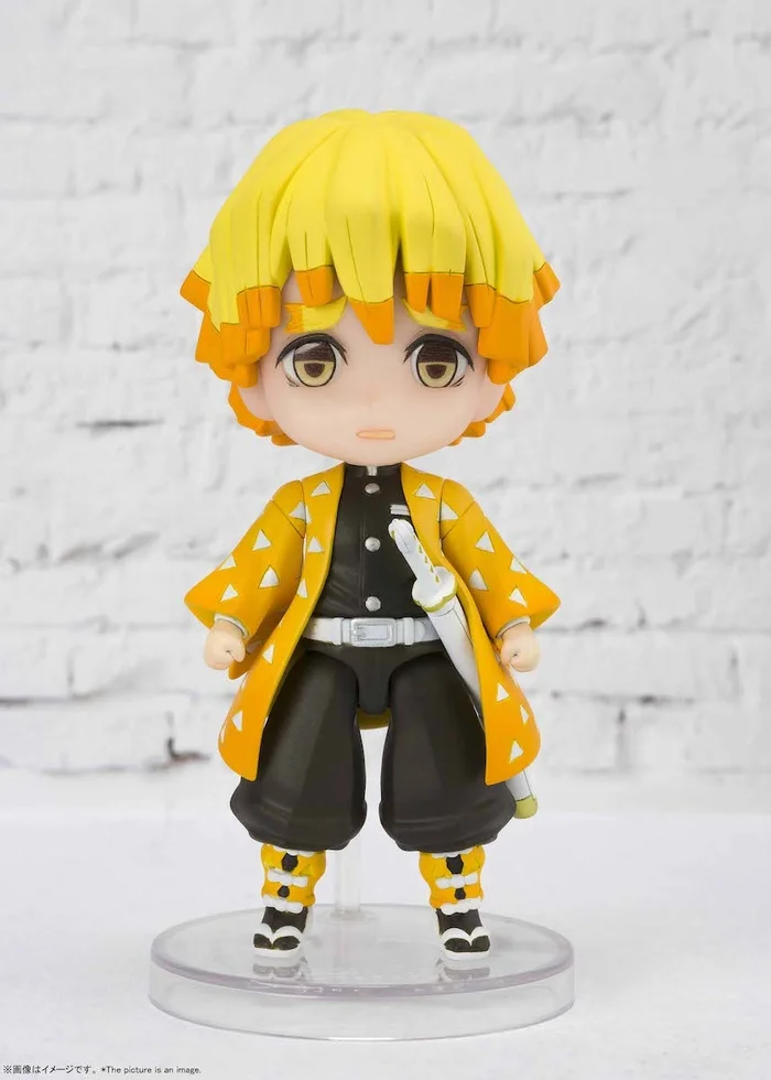 Bandai Figuarts Mini Demon Slayer: Kimetsu No Yaiba Zenitsu Agatsuma - Image 2