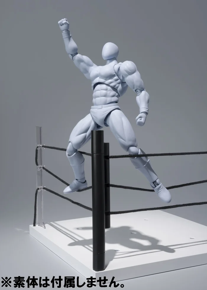 Bandai Tamashii Stage Act Ring Corner (Neutral Corner) & Folding Chair Set - Image 7