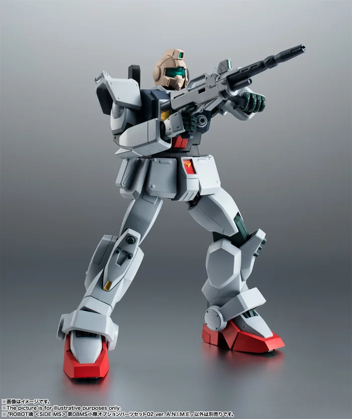 Bandai Robot Spirits Mobile Suit Gundam The 08th MS Team Option Parts Set 02 Ver. A.N.I.M.E. - Image 17