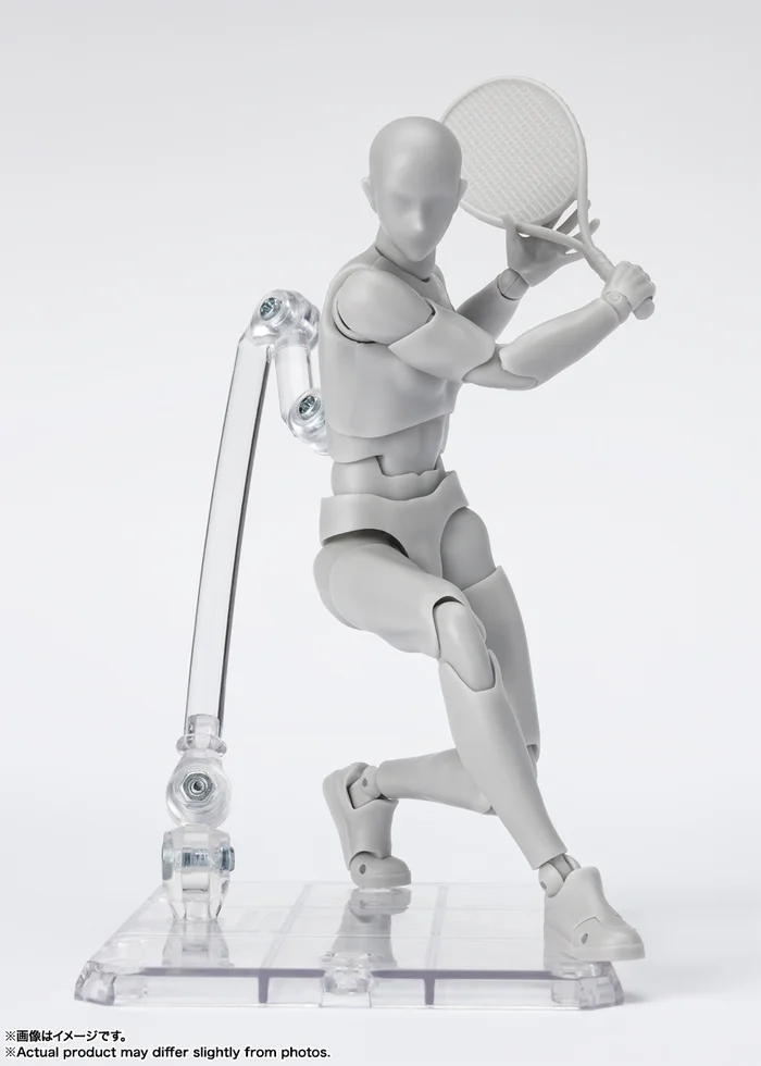 Bandai S.H.Figuarts Body-kun Sports Edition DX Set: Gray Color Ver. - Image 10