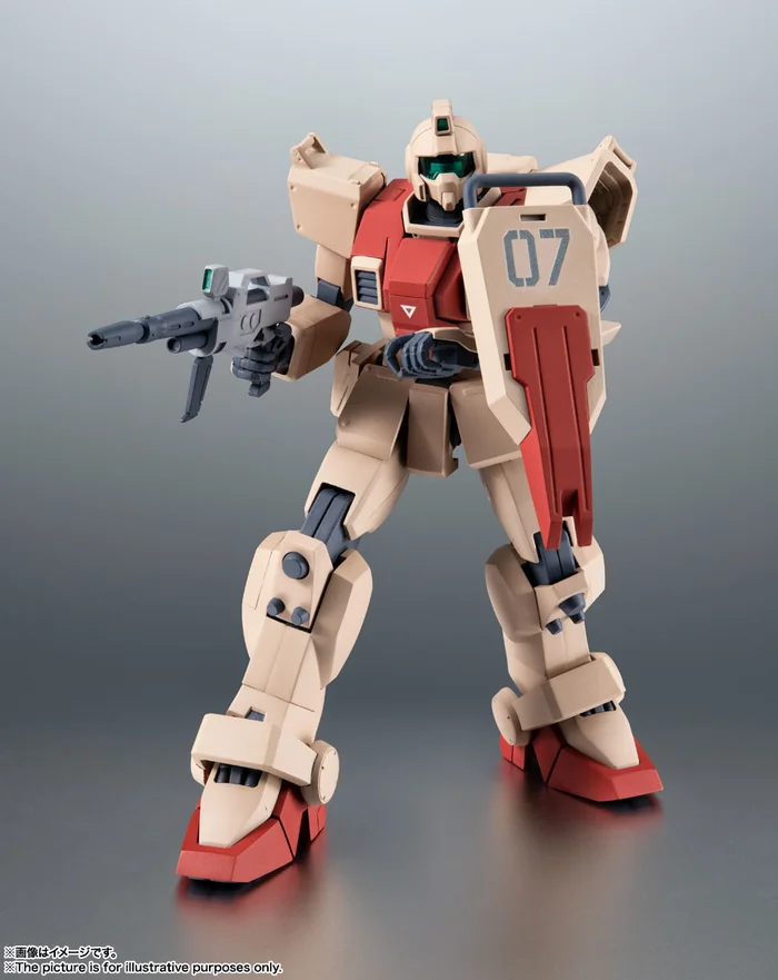 Bandai Robot Spirits Mobile Suit Gundam: The 08th MS Team RGM-79(G) GM Ground Type Ver. A.N.I.M.E. - Image 6