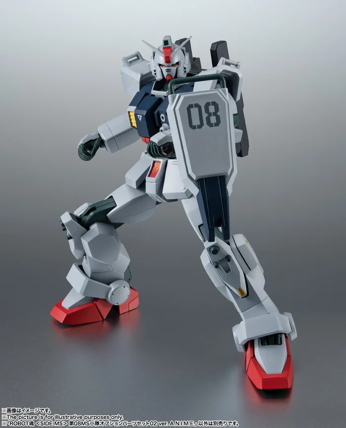 Bandai Robot Spirits Mobile Suit Gundam The 08th MS Team Option Parts Set 02 Ver. A.N.I.M.E. - Image 14