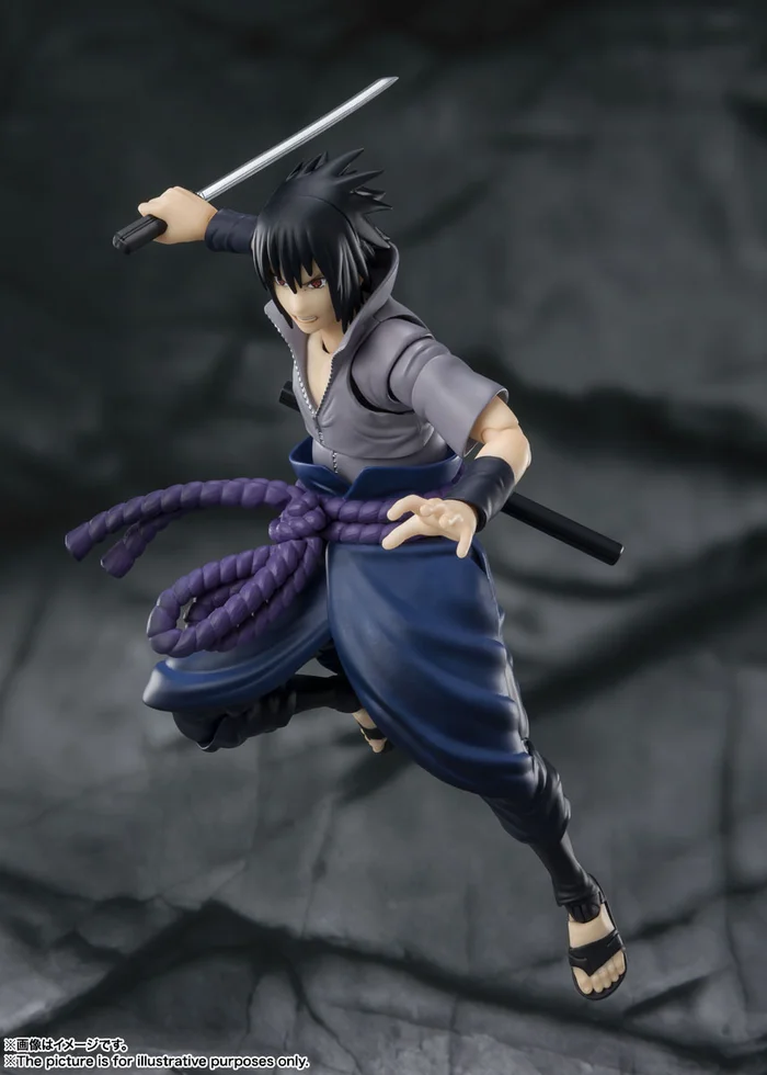 Bandai S.H.Figuarts Naruto Shippuden Sasuke Uchiha -He Who Bears All Hatred- - Image 3