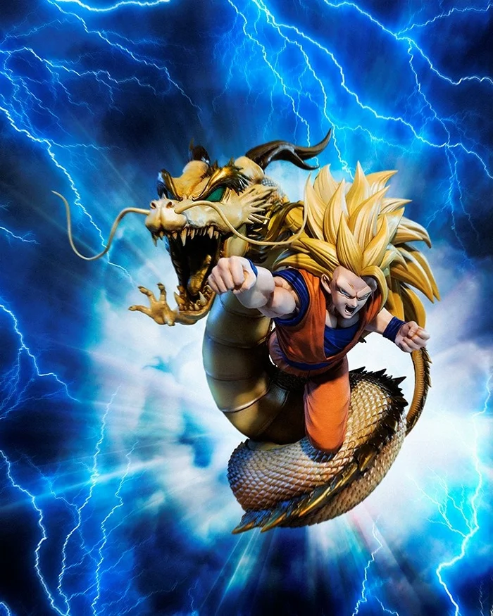 Bandai Figuarts Zero Dragon Ball Z Super Saiyan 3 Son Goku Dragon Fist Explosion - Image 5