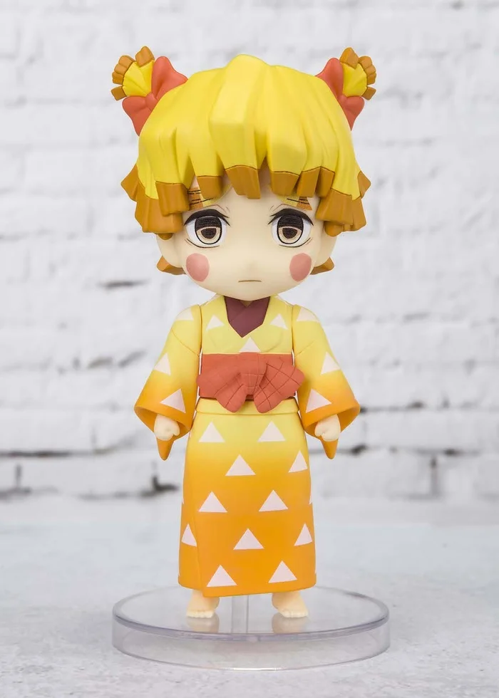 Bandai Figuarts Mini Demon Slayer: Kimetsu No Yaiba Sumiko & Zenko & Inoko Entertainment District Arc Set - Image 9