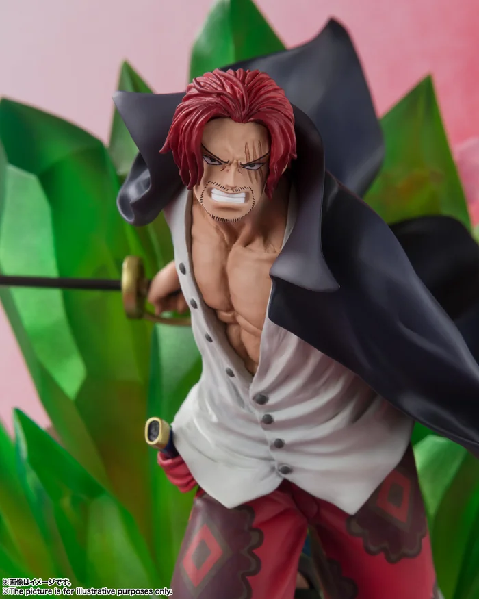 Bandai Figuarts Zero One Piece Shanks And Uta: One Piece Film: Red Ver. - Image 7
