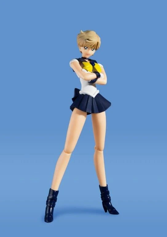 Bandai S.H.Figuarts Pretty Guardian Sailor Moon Sailor Uranus: Animation Color Edition - Image 3