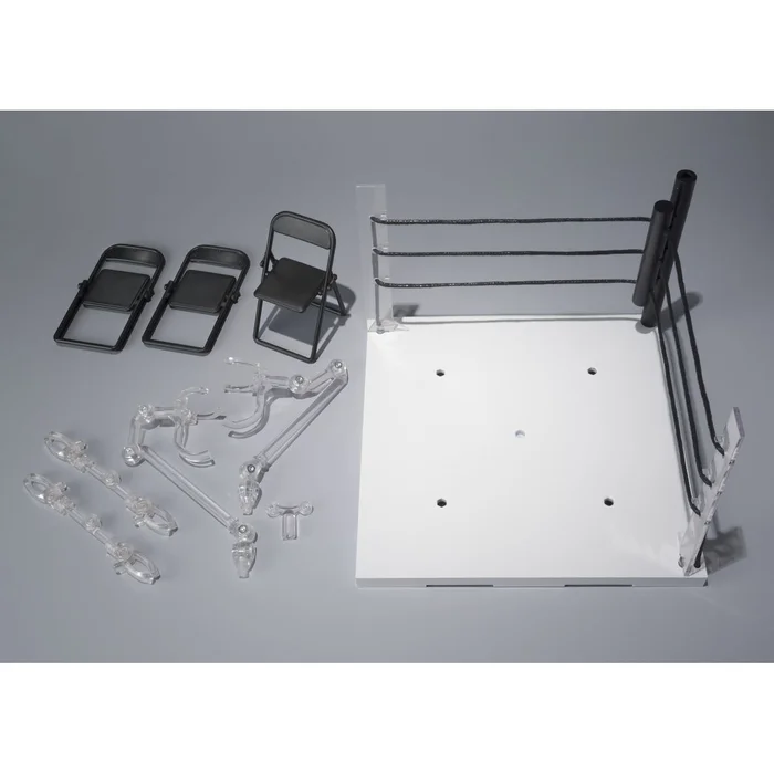 Bandai Tamashii Stage Act Ring Corner (Neutral Corner) & Folding Chair Set - Image 3