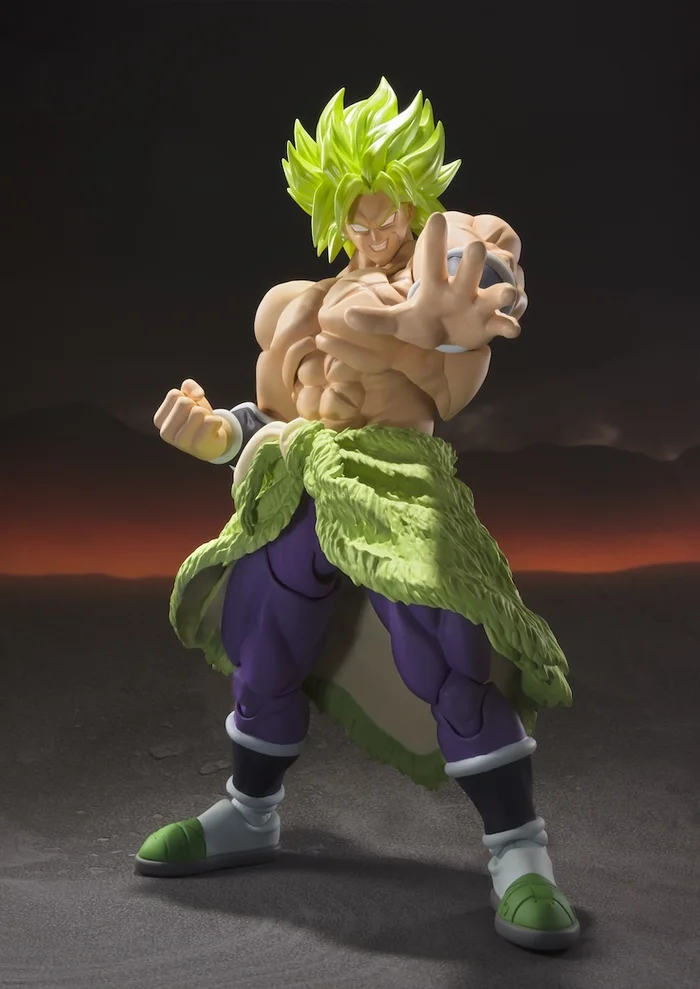 Bandai S.H.Figuarts Dragon Ball Super: Broly Super Saiyan Broly Full Power (Re-run) - Image 3