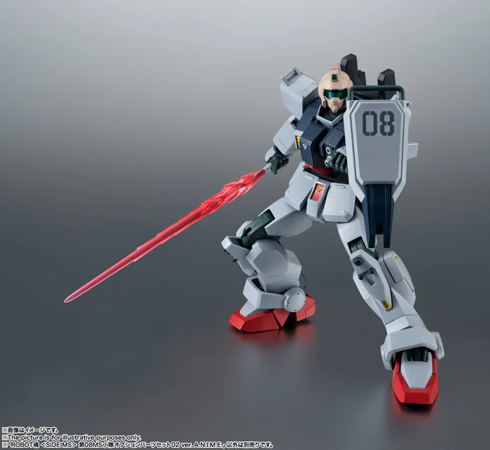 Bandai Robot Spirits Mobile Suit Gundam The 08th MS Team Option Parts Set 02 Ver. A.N.I.M.E. - Image 15