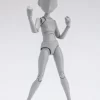Bandai S.H.Figuarts Body-chan Ken Sugimori Edition: Gray Color Ver. DX Set