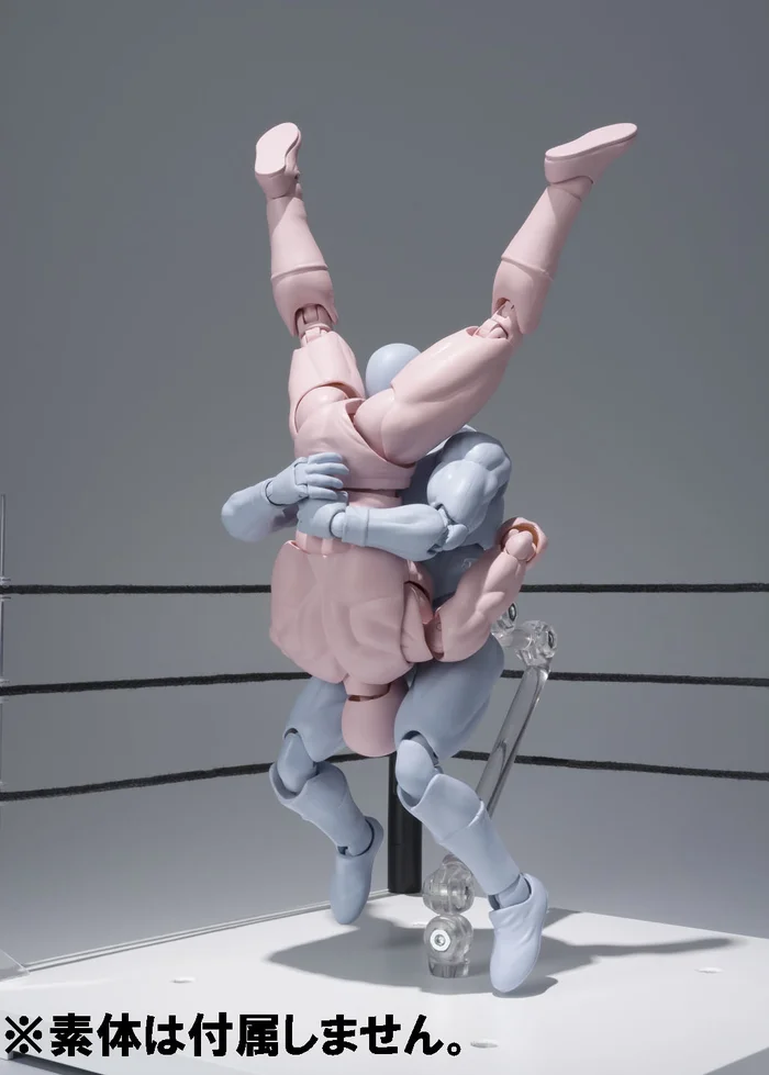 Bandai Tamashii Stage Act Ring Corner (Neutral Corner) & Folding Chair Set - Image 4