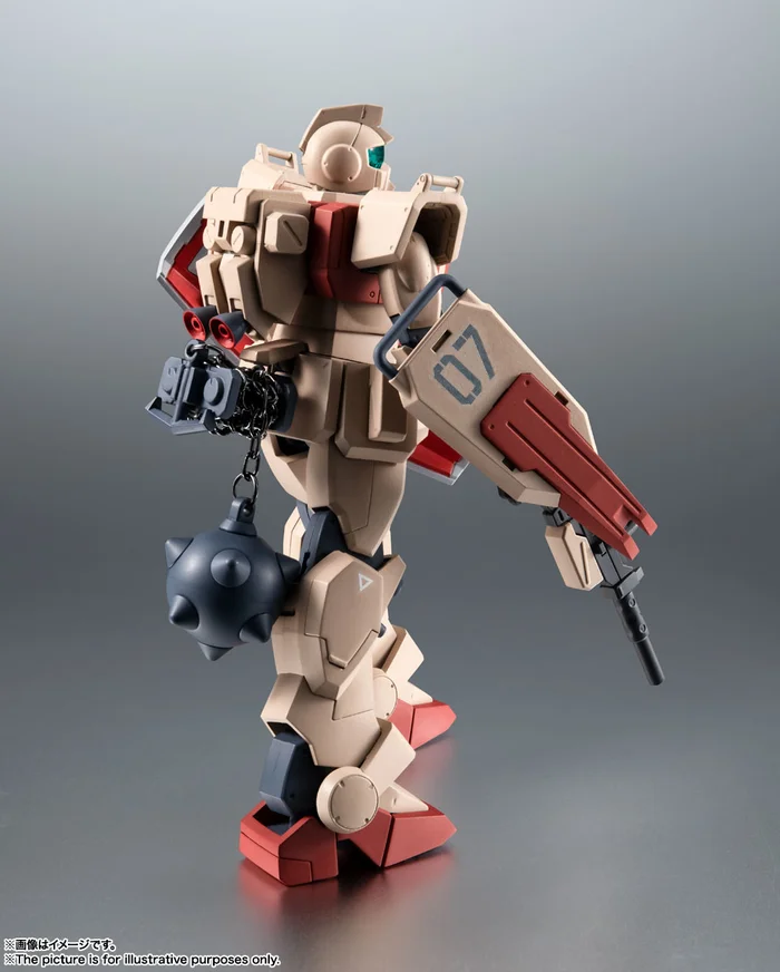 Bandai Robot Spirits Mobile Suit Gundam: The 08th MS Team RGM-79(G) GM Ground Type Ver. A.N.I.M.E. - Image 8