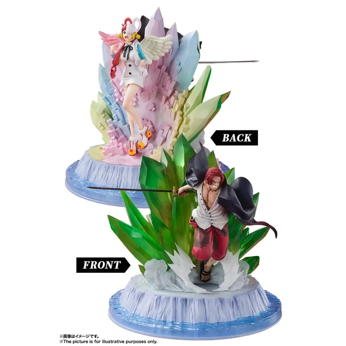 Bandai Figuarts Zero One Piece Shanks And Uta: One Piece Film: Red Ver.